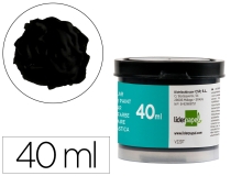 Tempera Liderpapel escolar 40 ml negro  TP65