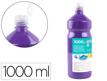 Tempera liquida Liderpapel escolar 1000 ml  TP31