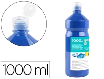 Tempera liquida Liderpapel escolar 1000 ml  TP33