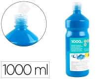 Tempera liquida Liderpapel escolar 1000 ml  TP34