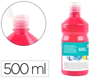 Tempera liquida Liderpapel escolar 500 ml  TP07