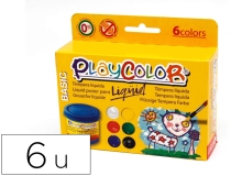 Tempera liquida playcolor liquid basic 40