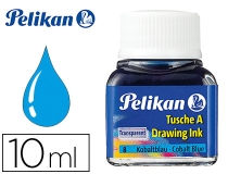 Tinta china Pelikan azul cobalto bote