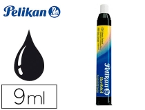 Tinta china Pelikan negra cargador 9