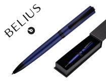 Boligrafo Belius turbo aluminio color azul