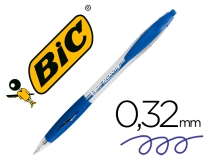 Boligrafo Bic atlantis azul retractil