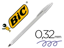 Boligrafo Bic cristal celebration plata