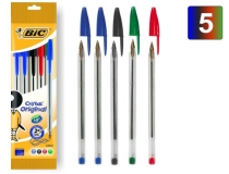 Boligrafo Bic cristal original bolsa 