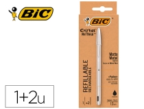 Boligrafo Bic cristal renew tinta