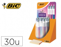 Boligrafo Bic cuatro colores gradiente