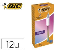 Boligrafo Bic cuatro colores