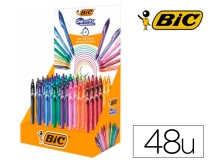 Boligrafo Bic gelocity quickdry expositor