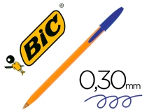 Boligrafo Bic naranja fine