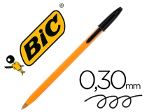 Boligrafo Bic naranja fine