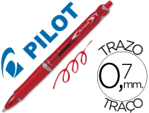 Boligrafo Pilot acroball rojo tinta