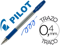 Boligrafo Pilot bps-gp azul sujecion de