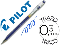 Boligrafo Pilot g-1 azul tinta