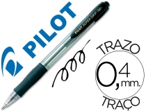 Boligrafo Pilot super grip negro