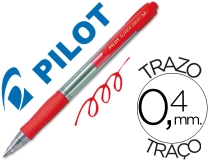 Boligrafo Pilot super grip rojo