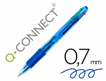Boligrafo Q-connect 4 en 1 tinta