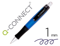 Boligrafo Q-connect premium retractil con