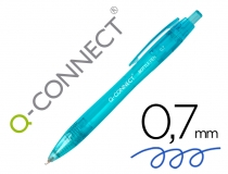 Boligrafo Q-connect retractil de plastico