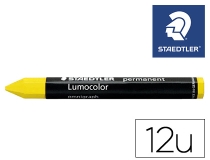 Cera Staedtler para marcar amarillo lumocolor