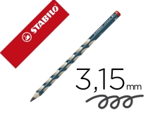 Lapices de grafito Stabilo easygraph