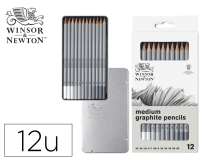 Lapices de grafito winsor&newton studio 