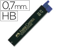 Minas faber grafito 9067 0,7 mm  Faber castell