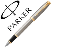 Pluma Parker im metal cepillado