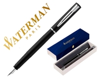 Pluma Waterman allure laca negra en