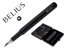 Pluma y funda de similpiel Belius