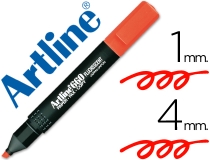 Rotulador Artline fluorescente EK-660 R ojo