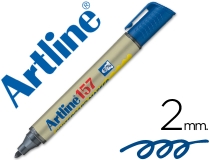 Rotulador Artline pizarra EK-157 A zul