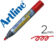 Rotulador Artline pizarra EK-517 R ojo