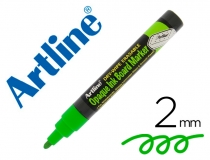 Rotulador Artline pizarra epd-4 color verde