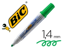 Rotulador Bic velleda para pizarra verde