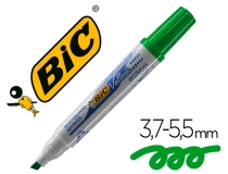 Rotulador Bic velleda para pizarra verde