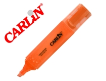 Rotulador Carlin fluorescente naranja punta