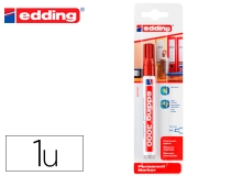 Rotulador Edding marcador permanente 3000 rojo