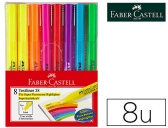 Rotulador faber fluorescente textliner