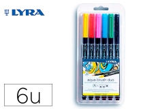 Rotulador Lyra aqua brush acuarelable doble