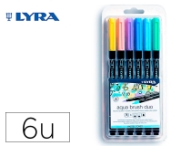 Rotulador Lyra aqua brush acuarelable doble