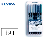 Rotulador Lyra aqua brush acuarelable