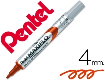 Rotulador maxiflo Pentel para pizarra blanca  MWL5S.B