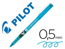 Rotulador Pilot punta aguja v-5 azul