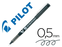 Rotulador Pilot punta aguja v-5 negro