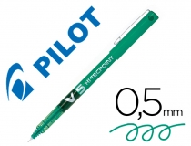 Rotulador Pilot punta aguja v-5 verde