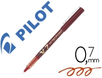 Rotulador Pilot punta aguja v-7 rojo